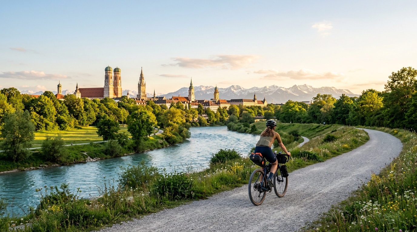 Munich y el Río Isar: Puerta de Entrada a los Alpes