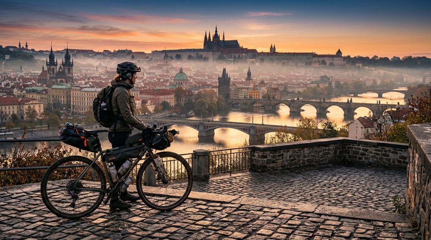 Praga Sobre Dos Ruedas: La Ciudad de las Cien Torres
